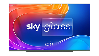 Sky Glass Air 43”, Essential TV & Netflix*
