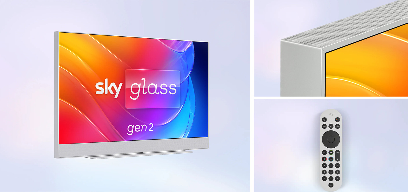 Sky Glass Gen 2 Arctic Silver